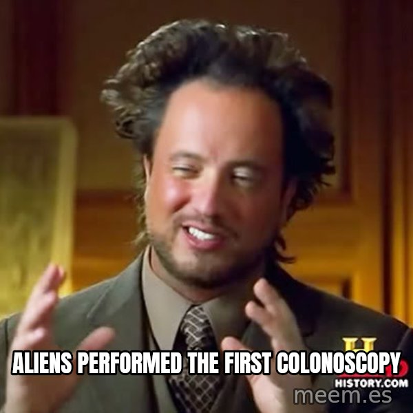 Giorgio A Tsoukalos Hair meme: Aliens performed the first colonoscopy