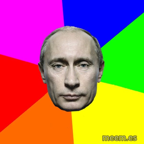 Putin Says meme: 