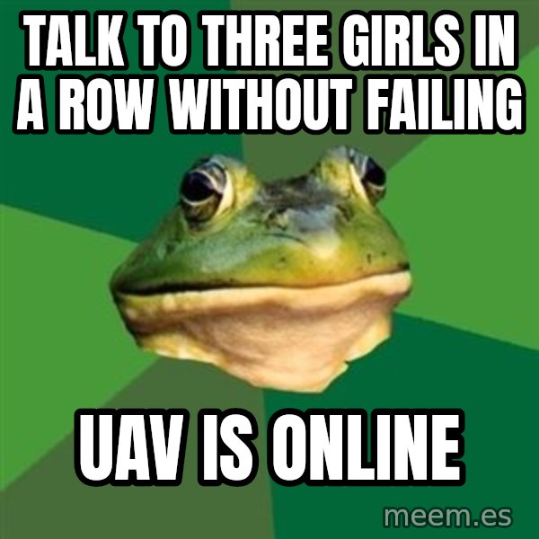 Foul Bachelor Frog meme: Talk to three girls in a row without failing / uav is online