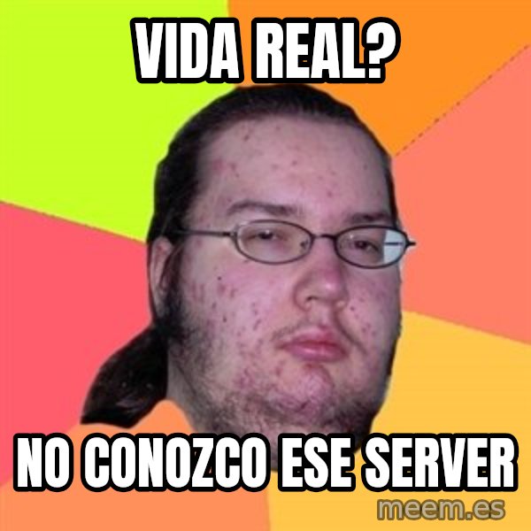 Butthurt Dweller meme: vida real? / no conozco ese server