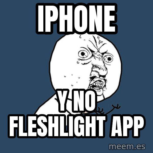 Y U No meme: iphone / y no fleshlight app