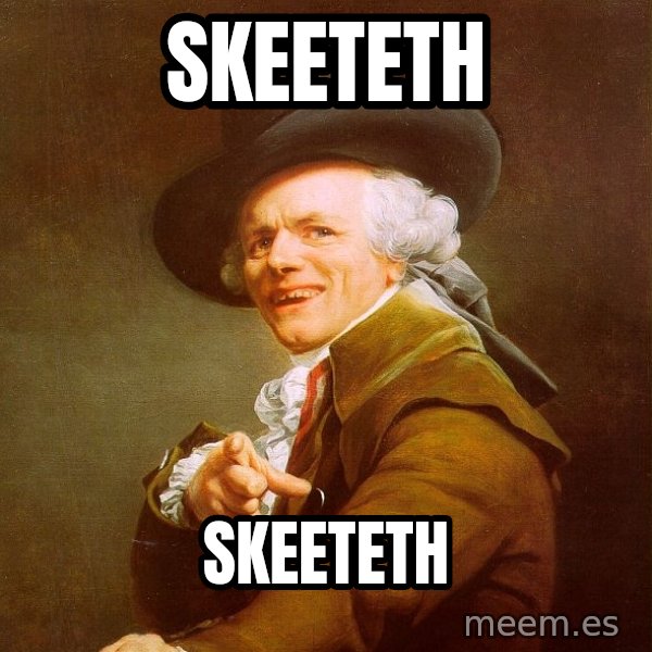 Joseph Ducreux meme: skeeteth / skeeteth
