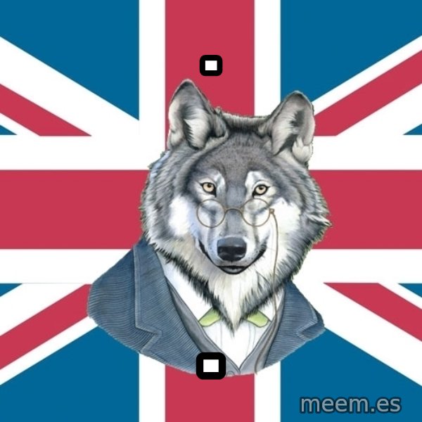 Sir Courage Wolf Esquire meme: . / .