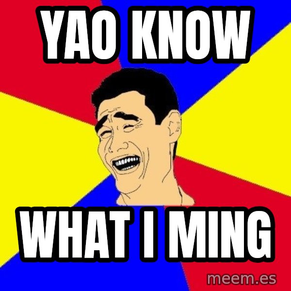 journalist meme: yao know / what i ming