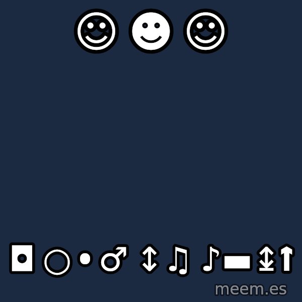 Katainen Perkele meme: ☺    ☻   ☺ / ◘  ○  •   ♂     ↕♫    ♪▬↨↑