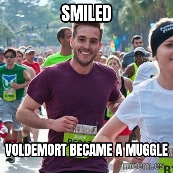 Ridiculously photogenic guy (Zeddie) meme: Smiled / voldemort became a muggle