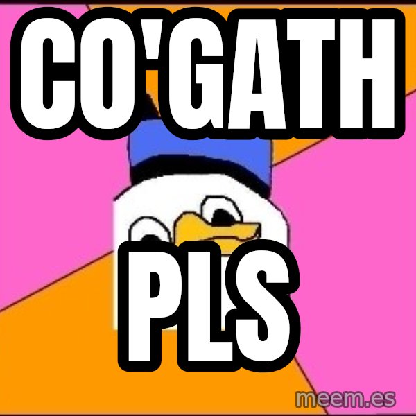 Uncle Dolan meme: CO'GATH / PLS