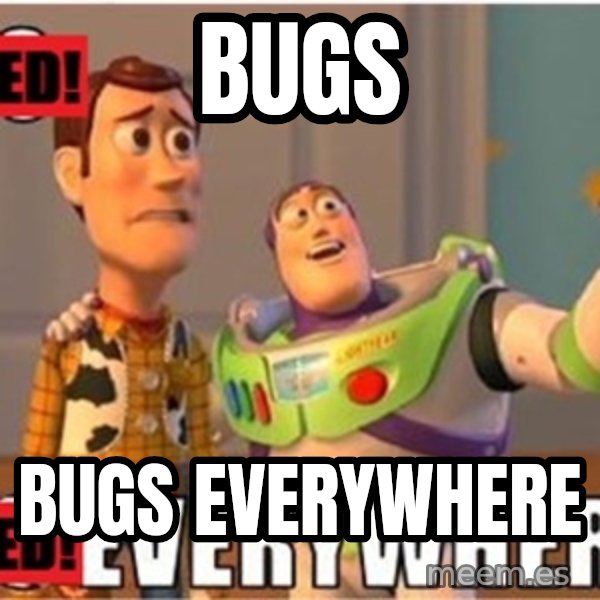 Toy Story Everywhere meme: BUGS / BUGS EVERYWHERE