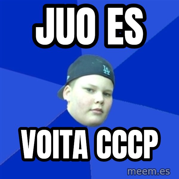 Jonnen Neuvo meme: juo      ES / voita    CCCP