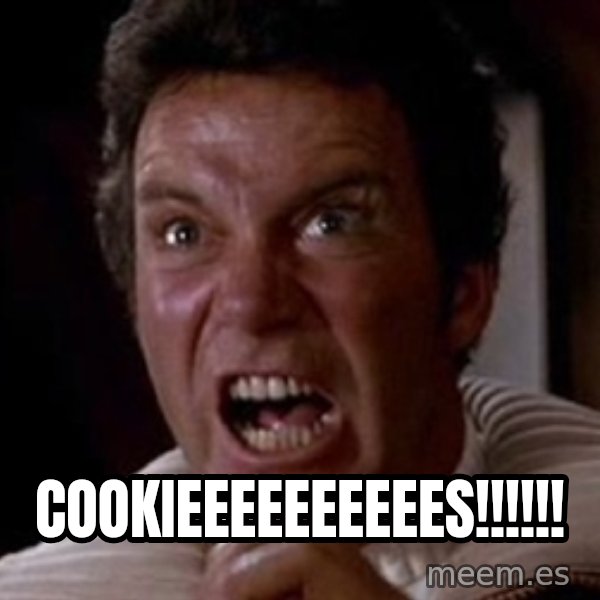 Khan meme: COOKIEEEEEEEEEES!!!!!!