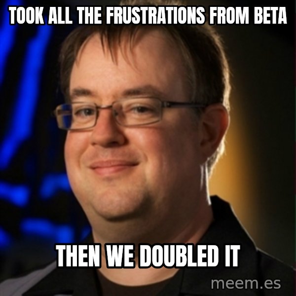 Jay Wilson Diablo 3 meme: Took all the frustrations from beta / then we doubled it