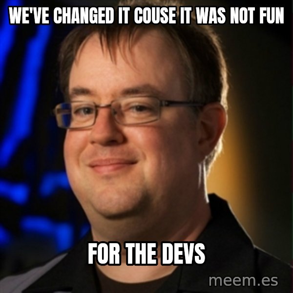 Jay Wilson Diablo 3 meme: we've changed it couse it was not fun / for the devs