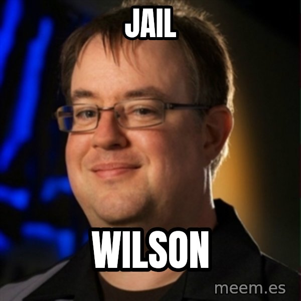 Jay Wilson Diablo 3 meme: Jail / Wilson