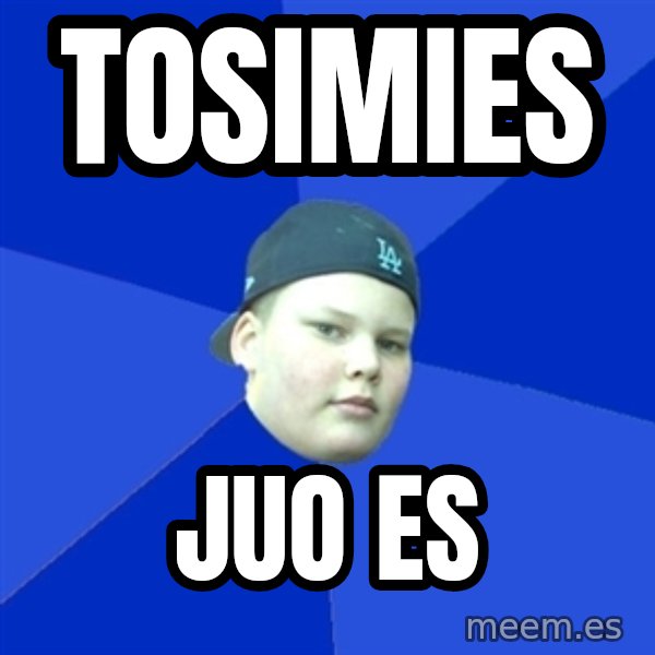 Jonnen Neuvo meme: tosimies / juo  es