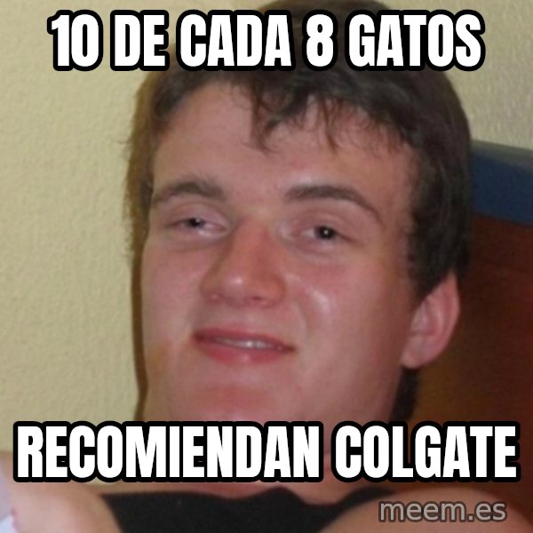 Stoner Stanley meme: 10 de cada 8 gatos / recomiendan colgate