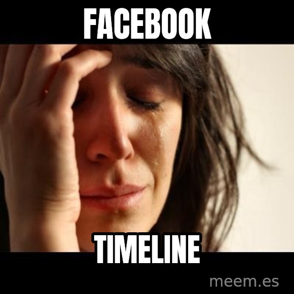 crying girl sad meme: FACEBOOK / TIMELINE