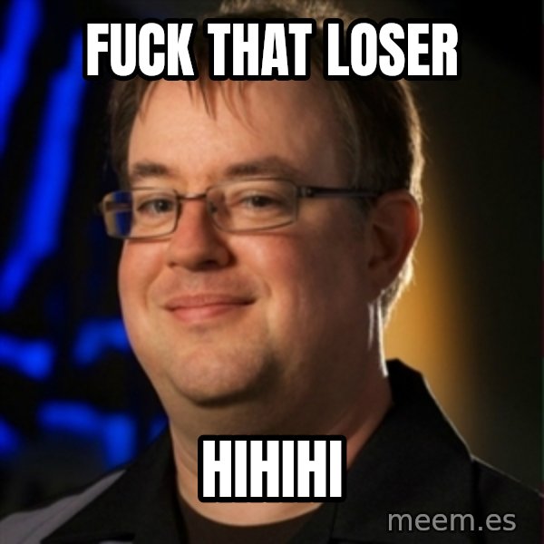 Jay Wilson Diablo 3 meme: Fuck that loser / hihihi