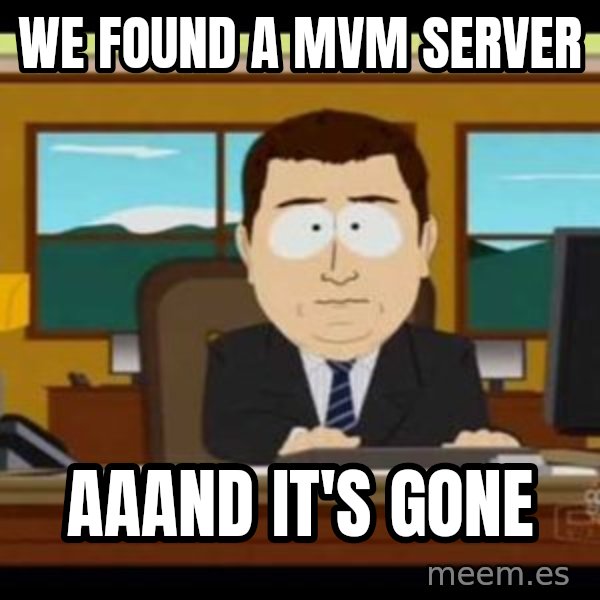 south park aand it's gone meme: WE FOUND A MVM server / AAAND it's gone