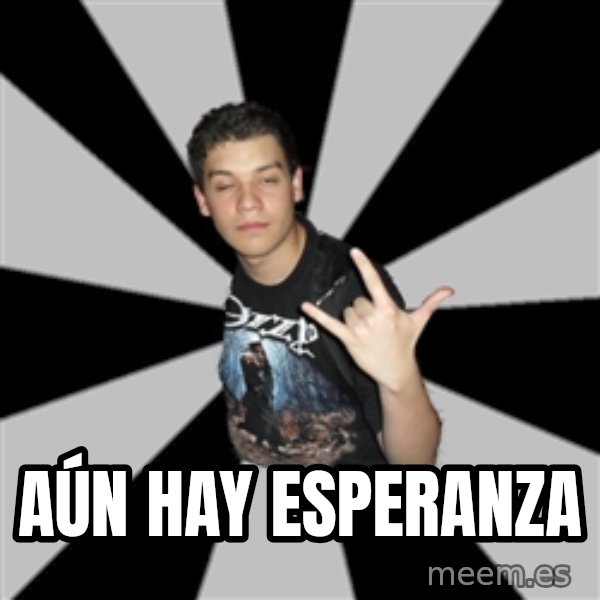 Metal Boy From Hell meme: aún hay esperanza