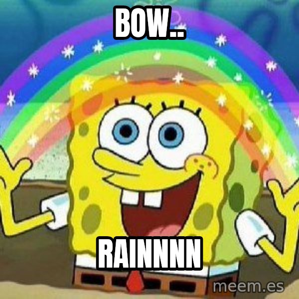 Imagination meme: bow.. / rainnnn
