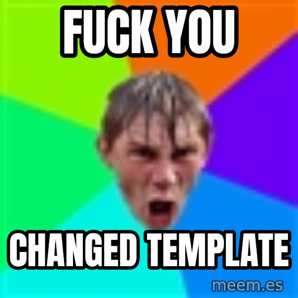 Angry School Boy meme: fuck you / changed template