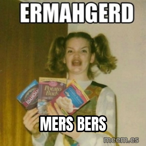 Ermahgerd meme: MERS BERS