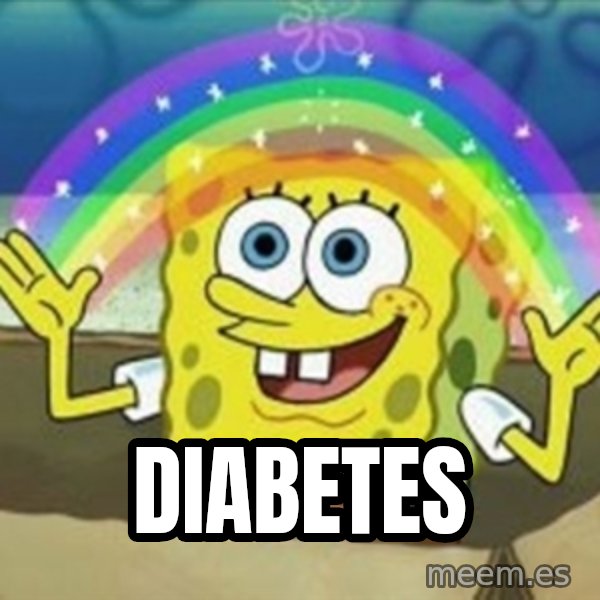 Spongebob meme: Diabetes