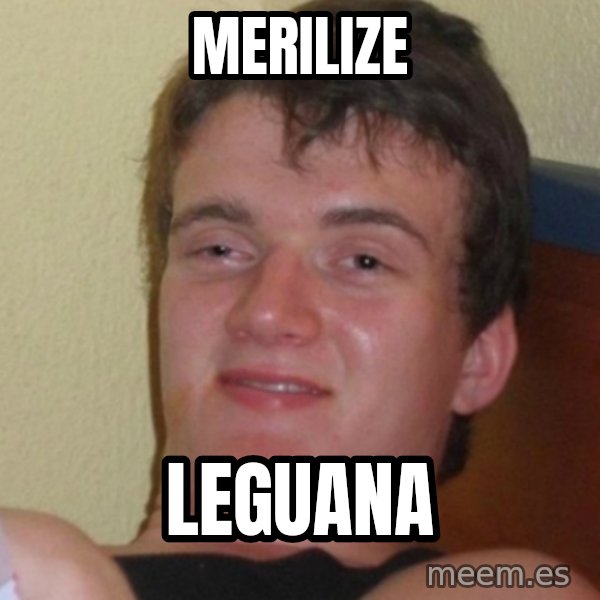 Stoner Stanley meme: Merilize / leguana