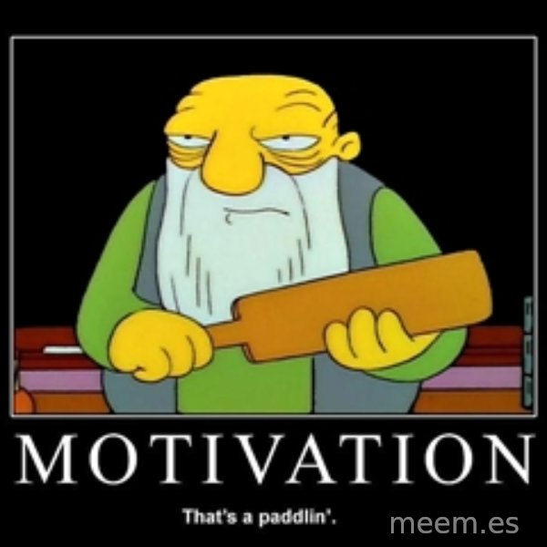 Thats a paddlin meme: 