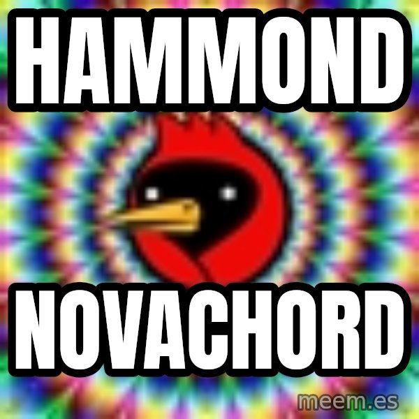 Omsk Crow meme: HAMMOND / NOVACHORD