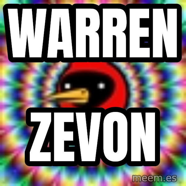 Omsk Crow meme: WARREN / ZEVON