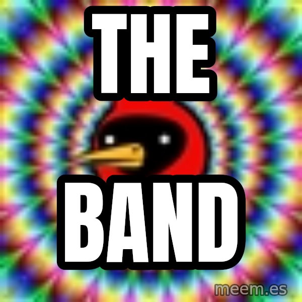 Omsk Crow meme: THE / BAND
