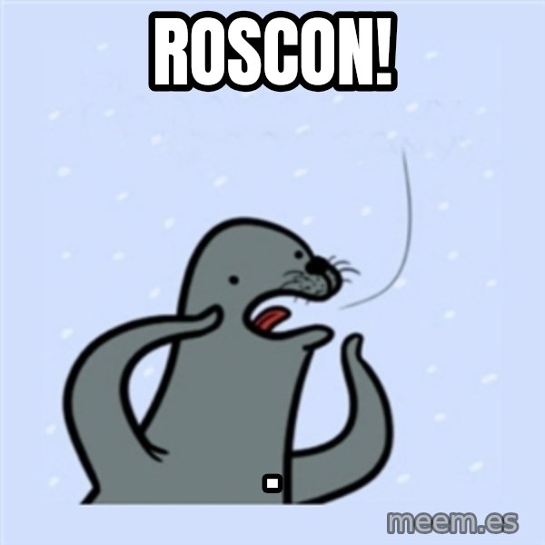 gay seal meme: ROSCON! / .