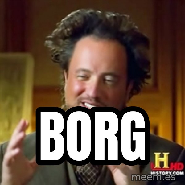 Ancient Aliens meme: borg