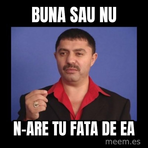 Manelistul Nicolae Guta meme: Buna sau nu / n-are tu fata de ea