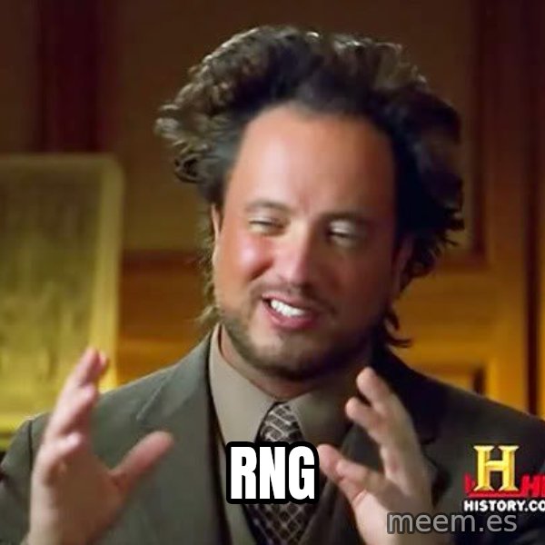 Ancient Aliens meme: RNG