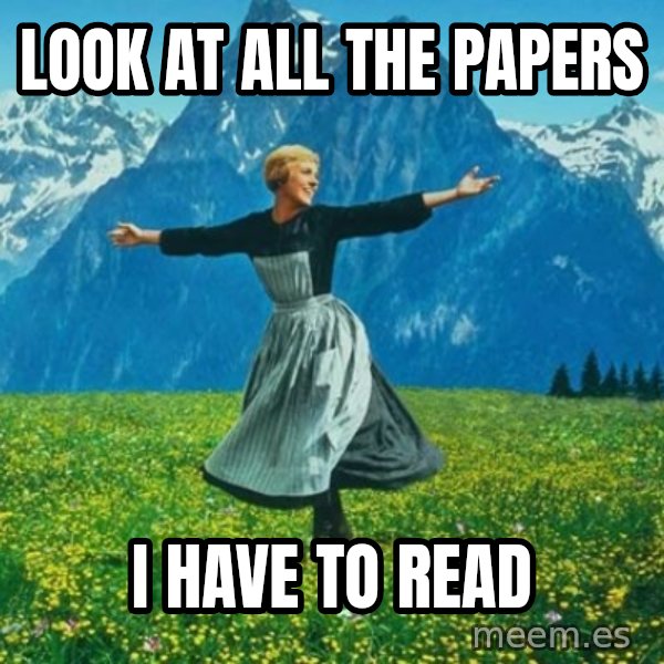 Look at All the Fucks I Give meme: look at all the papers / i have to read