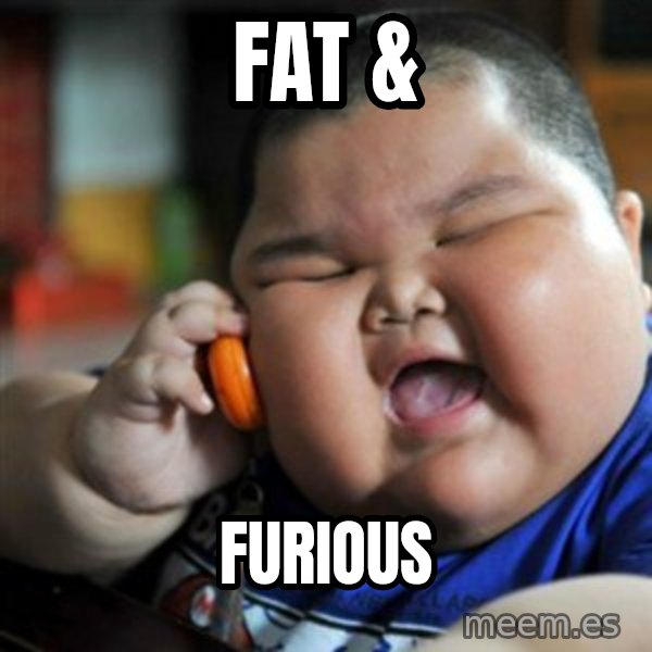 fat chinese kid meme: Fat & / Furious
