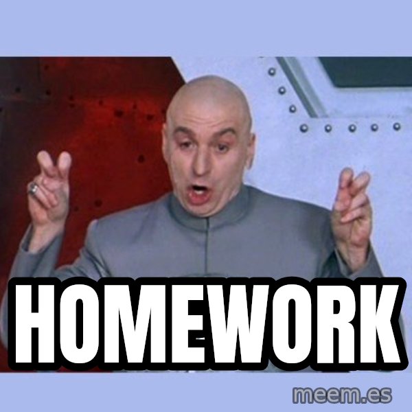 Dr Evil meme meme: homework