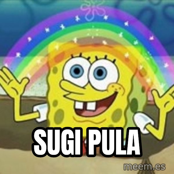 Spongebob meme: Sugi pula