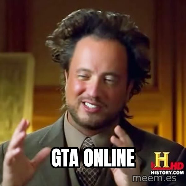 Giorgio A Tsoukalos Hair meme: GTA ONLINE