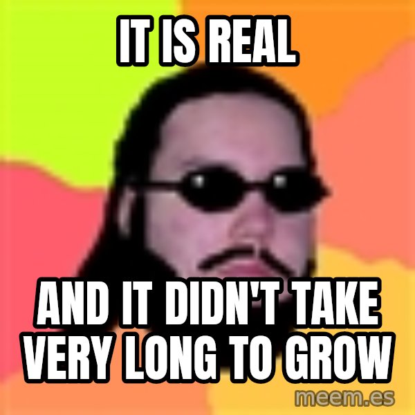 Butthurt Dweller meme: it is real / and It didn't take very long to grow