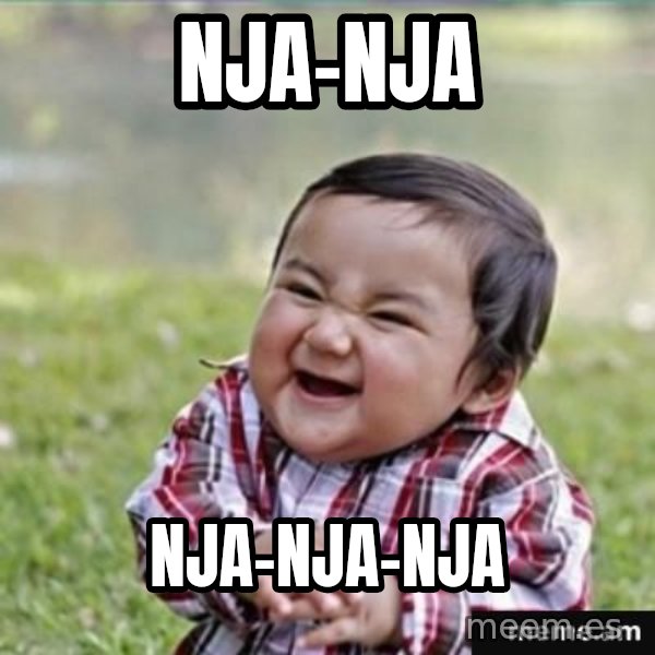 evil plan kid meme: Nja-Nja / Nja-Nja-Nja