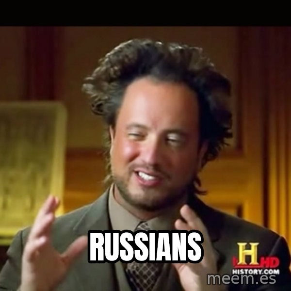 History guy meme: Russians