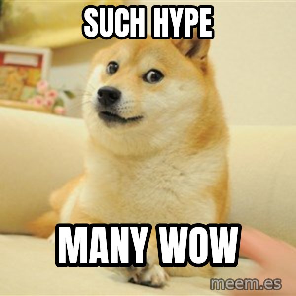 so doge meme: Such Hype / Many Wow