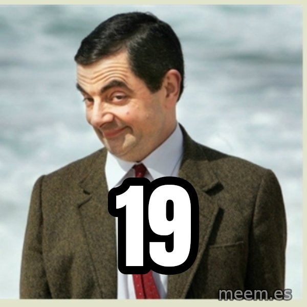 MR bean meme: 19