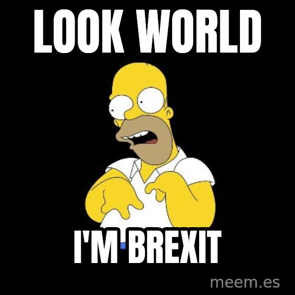 look-marge meme: look world / i'm brexit