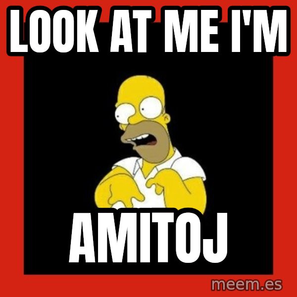 Homer retard meme: Look at me i'm / Amitoj