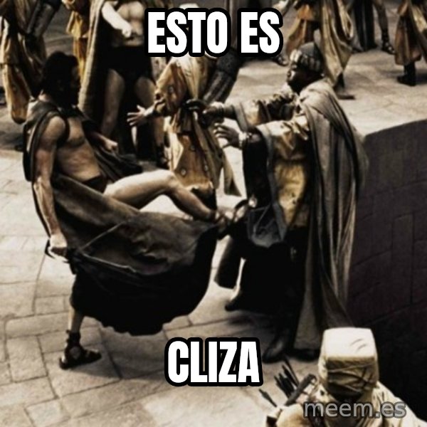 sparta kick meme: ESTO ES / CLIZA