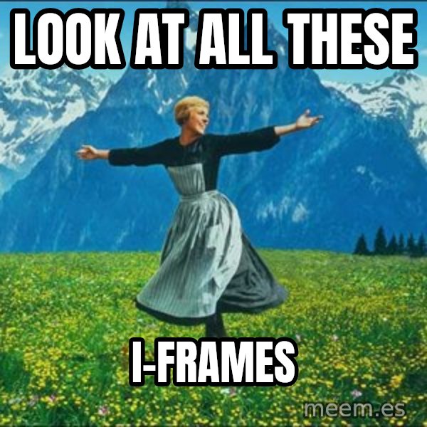Look at all the things meme: Look at all these / i-frames